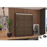 ADRK Klizni ormar DENVER 150 s LED rasvjetom - OKOLADA | shoptok.hr