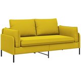 SOFA za dvije osobe 2-sjedalo Žuta 188 x 81 x 89 cm Bar&amp;scaron;un Slike