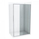 Copen stakleni paravan devon 200, 160 x 200 cm, providno staklo 6 mm, hromirani ram | Eponuda.com