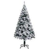  Umjetno božićno drvce sa snijegom zeleno 150 cm PVC | Eponuda.com