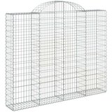  Gabionska košara s lukom 200x30x160/180 cm pocinčano željezo | shoptok.hr