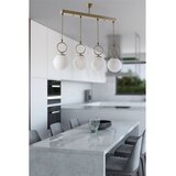 Opviq Morino 4 Lü Sıralı Beyaz Camlı Eskitme Sarkıt White Chandelier Cene