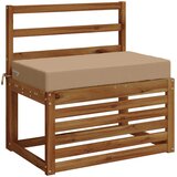  Jastuk za sjedalo SOEST 100% poliester Pijesak 70 x 40 x 10 cm | shoptok.hr