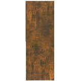Ormarić za knjige dimljeni hrast 67x24x161 cm konstruirano drvo | shoptok.hr