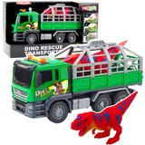 Lean Toys Tovornjaka za prevoz dinozavrov, lučke, zvoki, zelene barve 1:10 | Shoptok.si