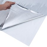  Solarna folija s reflektirajućim efektom srebrna 90x500 cm PVC | shoptok.hr