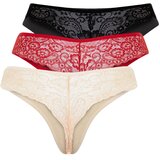 Trendyol Ženski set donjeg veša THMAW21KU0012, 3 komada, Šareni | Eponuda.com