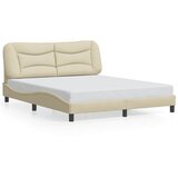  Okvir za krevet bez madraca Hvar krem 160x200 cm od tkanine | shoptok.hr