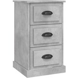 Maison Chic Nočna omarica - Nočna miza betonsko siva 39x39x67 cm inženirski les, (21690127) | Shoptok.si