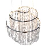 Tri O LED viseća svjetiljka u srebrnoj boji ø 38 cm Pomp – | shoptok.hr