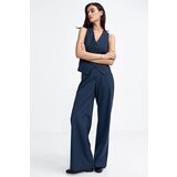 Nife Woman's Waistcoat KA07 Navy Blue | ePonuda.com