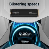 Crucial T700 4TB PCIe Gen5 NVMe M.2 SSD | shoptok.hr