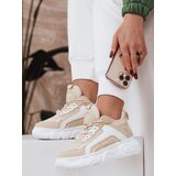 DStreet Sneakersy damskie TIRA beżowe | Shoptok.si