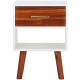  Nočna omarica 2 kosa iz trdnega akacijevega lesa 40x30x57 cm, (20707677) | Shoptok.si