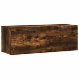  Zidni ormarić dimljeni hrast 100x36,5x35 cm konstruirano drvo | shoptok.hr