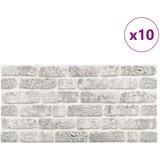  Zidne panele 10 pcs Svjetlosiva 100 x 50 cm EPS pjena | Eponuda.com