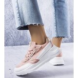 Gemre Pink eco-suede sneakers Dupuis | Shoptok.si