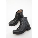Soho Black Quilted 13786 Boots & Bootie Cene