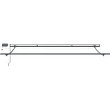 Tenda na ručno uvlačenje s LED antracit i bijela 400x300 cm | shoptok.hr