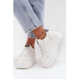 VINCEZA Leather Women's Sneakers on Platform Panterka Cijene