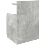 vidaXL Noćni ormarić s 2 ladice, betonsko siva 40x36,5x62 cm | shoptok.hr
