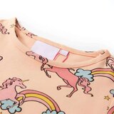  Dječja pidžama s kratkim rukavima svjetlonarančasta 128 | shoptok.hr