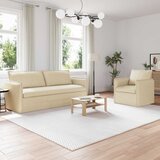  Set sofe 2 pcs Krem 196 x 82 x 85 cm Tkanina | shoptok.hr