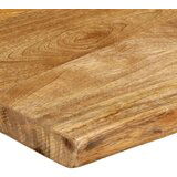 vidaXL Mizna plošča 180x40x3,8 cm naraven rob trden mangov les | Shoptok.si