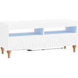 vidaXL LED TV kabinet ALKMAAR 100 x 35 x 43 cm Bijela - Bijela | shoptok.hr