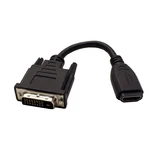 Value 0.15m DVI M - HDMI F adapter