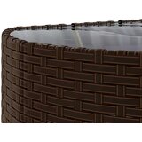 vidaXL 5-dijelni set vrtnih sofa s jastucima poliratan smeđi | shoptok.hr
