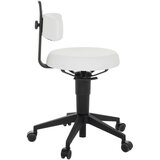 MID.YOU Pisarniški Stolček Top Work Flex Pu, Bela | Shoptok.si