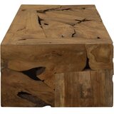  Stolić za kavu od prave tikovine 90 x 50 x 30 cm smeđi | Eponuda.ba
