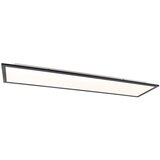 QAZQA Moderna stropna svetilka črna z LED 120 cm - Liv Cene