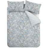 Catherine Lansfield Bijela/plava posteljina za bračni krevet 200x200 cm Regal Floral – | shoptok.hr