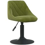 vidaXL Jedilni stol svetlo zelen žamet | Shoptok.si