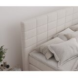 Maison de Rêve Bež boxspring krevet s prostorom za odlaganje 200x200 cm Ava – | shoptok.hr