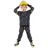 Denokids Cars Boy's Black Tracksuit Set Cene