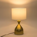  Stona lampa 1xE27/40W/230V bela/zlatna | Eponuda.com