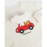 Sinsay Pamučna majica dugih rukava sa zakrpom Mickey Mouse | shoptok.hr