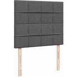  Krevet s oprugama i madracem tamnosivi 120 x 200 cm od tkanine | shoptok.hr