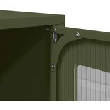 vidaXL Noćni ormarić maslinasto zeleni 36x39x60,5 cm | shoptok.hr