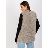 Wool Fashion Italia Vest-AT-KZ-21501.22P-light gray | Shoptok.si