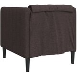 SOFA fotelja od tkanine tamnosmeđi | shoptok.hr