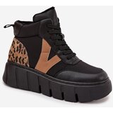 VINCEZA Leather Women's Platform Boots Lined | Shoptok.si