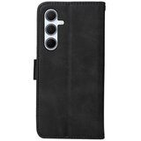 SUNSKY Eleganten ovitek etui iz umetnega usnja za Samsung S24 Plus / S25 Plus, Črn | Shoptok.si