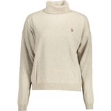 U.S. Polo Assn. US WOMEN&#39;S BEIGE TURTLENECK POLO SHIRT Cijene