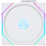 Lian Li UNI FAN TL Wireless LCD Fan, ARGB, PWM - 120 mm, white | shoptok.hr
