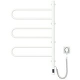  Vertaduro - Električni okretni sušač peškira sa termostatom ELA 120W/230V 80x49 cm IP44 bela | Eponuda.com