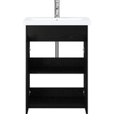  Set namještaja za kupaonicu Crni hrast 81 x 40 x 84,5 cm | Shoptok.si